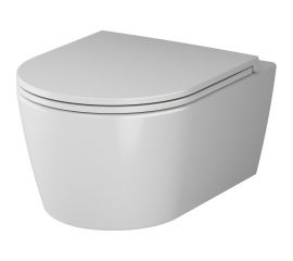 Подвесной унитаз с сиденьем микролифт AM.PM Func 49 см FlashClean C8F1700SC 