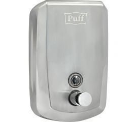 Дозатор для жидкого мыла Puff из нержавеющей стали 8715, хром, 1000 мл, с ключом 1402.139 