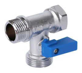 Шаровой кран STOUT проходной, для стиральных и посудомоечных машин SVB-0124-123412 RG008UJRC8FT7I 