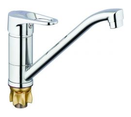 Смеситель для кухни G-lauf с плоским поворотным изливом, хром 4T4-A043 