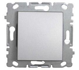 Одноклавишный выключатель Vesta Electric Silver без рамки FVK010115SRM 