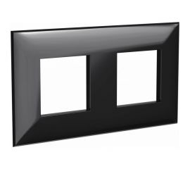 Рамка DKC ARTLEBEDEV Avanti, Черный квадрат, 4 модуля 4402904 