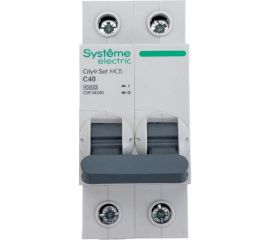 Автоматический выключатель Systeme Electric City9 set ав с 40а 2p 4.5ka 230в C9F34240 