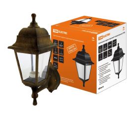 Садово-парковый светильник TDM НБУ 04-60-001 четырехгранник, настенный, пластик, бронза SQ0330-0714 