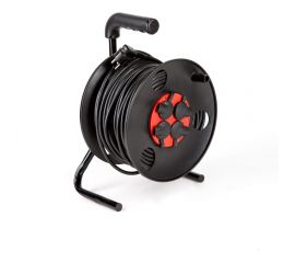 Силовой удлинитель МПП УДЛИНИТЕЛЬ четыре розетки на катушке с заземлением 40 метров + IP-44\У1С-4-30 4 роз с\з ПВС 3*2,5 40 м + IP-44\220В 999000000001302 