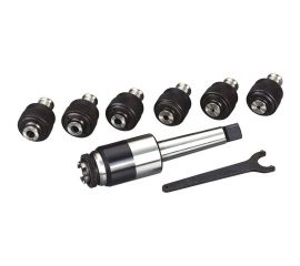 Патрон резьбонарезной КМ3 для метчиков М3-М12 (по DIN 371/374/376) с набором предохранительных головок J4112-MS3 SOVIS 10291 