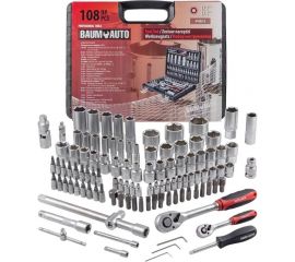 Набор инструмента BaumAuto 1/2"",1/4"", 6 гр., 4-32 мм, 108 предметов BM-41082-5(16725) 