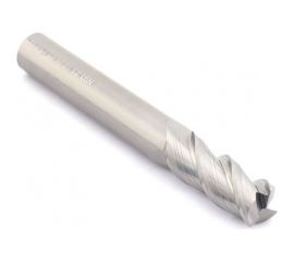 Фреза концевая твердосплавная для алюминия, цветных металлов и пластика 10х25х75 мм, хв-к 10 мм, Z3 CNCINS N93.z3.10.25.75.45.F025 