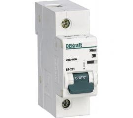 Автоматический выключатель Dekraft ВА201-1Р-080А-C 13002DEK 