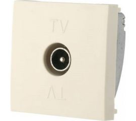 TV розетка LK Studio оконечная, бежевая, LK45 852101-1 