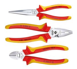 VDE-набор шарнирно-губцевого инструмента с изоляцией в виде чехла 3 предмета GEDORE 1550594 