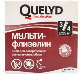 Обойный клей QUELYD МУЛЬТИ ФЛИЗЕЛИН 0.13 кг 50035108 