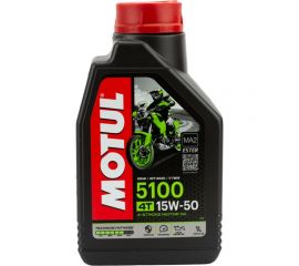 Моторное масло 5100 4T SAE 15W50 1 л MOTUL 112158 