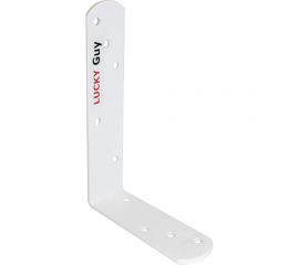 Крепежный уголок LUCKY Guy 120х180х40х5,0 мм, цвет - белый 103 02 180 0 