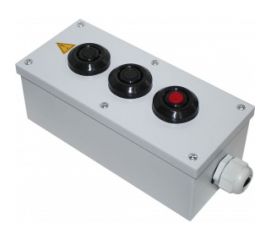 Пост управления Электротехник ПКУ-15-21.131-54У2 (2КЕ081/2(1з и 1р) черная + 1КЕ081/2(1з и 1р) красная + PG-19) ET008511 