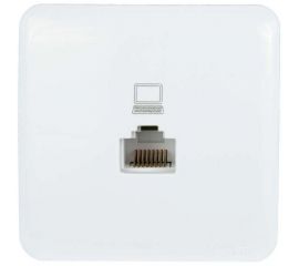 Розетка Lezard, VIOLA, компьютерная, белый, 751-0200-139 