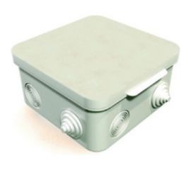 Распределительная коробка GREENEL наружного монтажа 80х80х50мм IP54 GE41238 