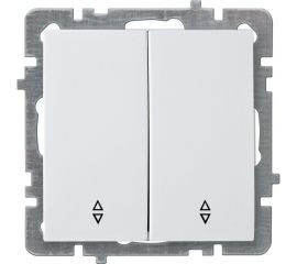 Выключатель Nilson 2-кл. СУ проходной , TOURAN-ALEGRA-THOR, белый 24110409 