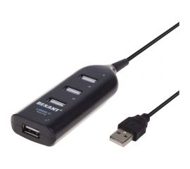 Разветвитель USB 2.0 на 4 порта REXANT 18-4105 