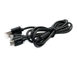 Кабель 3в1- micro usb-lightning-type c Ergolux Elx-cdc05-c02 3а, 1,2м, черный, зарядка, коробка 15099 