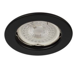 Встраиваемый штампованный светильник ЭРА ST1 SBK MR16, GU5.3, черный матовый Б0059741 