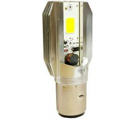 Светодиодная мотоциклетная лампа Nord-Yada 10-36 В, Н6, ВА20D, 2х7.5 Вт, COB 908461 