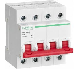 Выключатель нагрузки Systeme Electric City9 set вн 4p 40а 400в C9S16440 