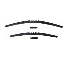 Комплект щёток стеклоочистителя HYBRID 2 шт 60 см и 48 см + адаптер PINCH TAB 2 шт Heyner 020200 