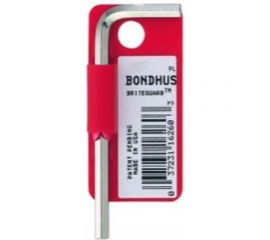 Шестигранный хромированный ключ BONDHUS 6.0 мм, 88x31мм 16268 