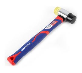 Молоток-киянка WORKPRO двухсторонняя, ПВХ пластик WP241036 