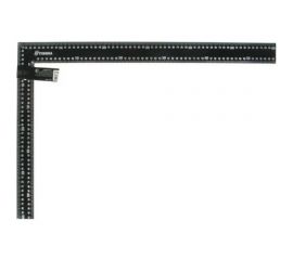 Цельнометаллический угольник ТУНДРА 600 х 400 мм 881960 