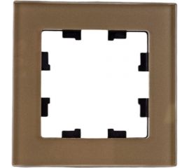 Рамка Schneider Electric AtlasDesign NATURE стекло шампань 1-ая ATN320501 