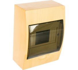 Распределительный щит EKF навесной ЩРН-П-6 светлое дерево, IP41, PROxima, SQ pb40-n-6-light 