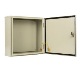 Щит с монтажной панелью МЭК ЭЛЕКТРИКА ЩМП - 05 МЭК 400х400х155 IP65 Металлокорпус MEC11306 