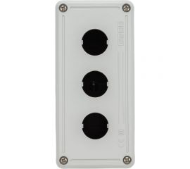 Корпус Emas Пост 3-кнопочный PY пустой, PY3BOS 