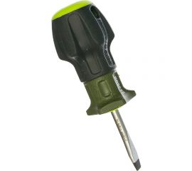 Шлицевая отвертка c 2-х компонентной ручкой шлицевая Дело Техники 5х38 мм 721052 