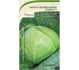 Семена Садовита Капуста белокочанная Бурбон F1 10 шт. Hazera 00216395 
