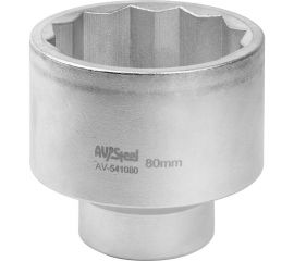 Головка двенадцатигранная (80 мм; 1""DR) AV Steel AV-541080 