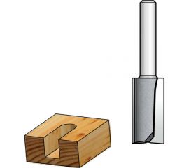 Фреза пазовая (8х20 мм; хвостовик 6 мм) WPW HP23083 