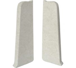 Заглушка для плинтуса Волшебная палочка Home ПВХ, 70 мм, в упаковке пара, 2 шт., 7008 УТ000075215 