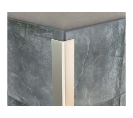 Угловой профиль ЛУКА из нержавеющей стали 20х20 мм, 2.7 м, сатинированный УТ000043057 