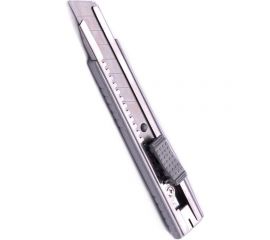 Нож HARDEN открытый Глосс, 18 мм, выдвижное лезвие, цельномет. корпус 570302 