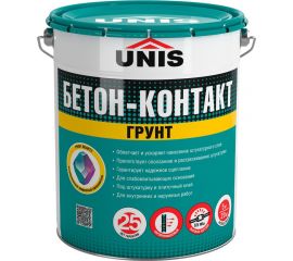 Грунтовка UNIS Бетон-Контакт Profi 5 кг 4607005183637 