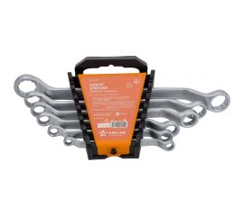 Набор накидных ключей Airline 6х7, 8х9, 10х11, 12х13, 14х15, 17х19 мм, 6 предметов, пластиковый держатель AT-6-47 