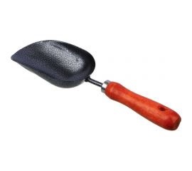 Садовый совок INBLOOM 33x9 см, 1.8 мм, металл, дерево 181-077 