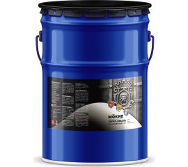 Грунт-эмаль ООО Гранд Пак 3 в 1 MOKKE алкидно-уретановая, желтый, 20 кг 1802 