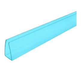 Профиль торцевой up 6x1050 мм, бирюза, 4 шт Novattro 4604638005688 