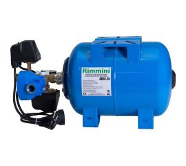 Автобак АВ2С-24 реле давления+сухой ход, вертикальное расположение Rimmini Rim-AB2C-24H 