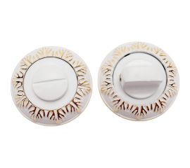 Сантехническая завертка PALIDORE OL5 WPB белый/золото блестящее 98760117 