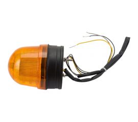 Светосигнальный маячок INNOCONT d=70мм, L=85мм, светодиод, вращение, зуммер, цвет: желтый, 24VDC IP54, кабель 0.5м SL70B-024-Y 
